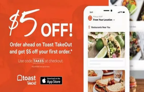 How to get a ToastTab promo code for your first order